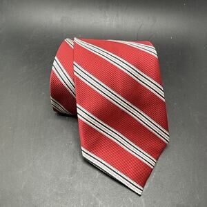 Jos A Banks Executive Collection Tie Red With Blue And Green